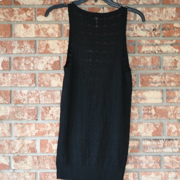 TULLE Sleeveless Sweater - Picture 2 of 4